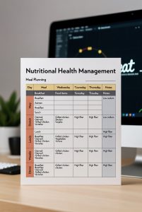 Nutritional Health Management with comprehensive Meal Plans